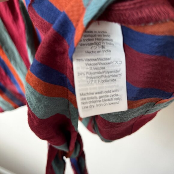 MADEWELL Striped top size XL - Picture 4 of 6